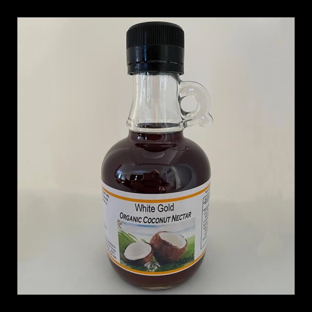 White Gold Coconut Nectar Syrup 250ml