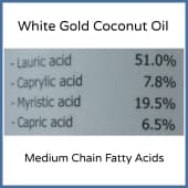 White Gold Organic Extra Virgin Coconut Oil 5L — view 3