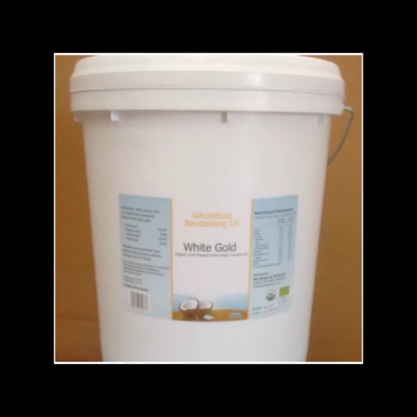 White Gold Organic Extra Virgin Coconut Oil 20L