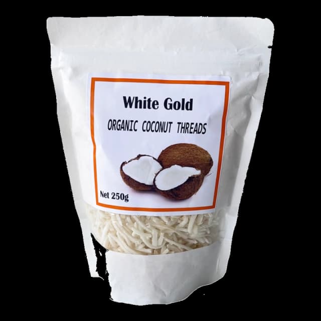 White Gold Organic Coconut Threads